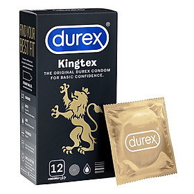 Bcs Durex Kingtex - Cỡ Nhỏ 49mm - Ôm Khít - Nhập Khẩu Thái Lan- H12