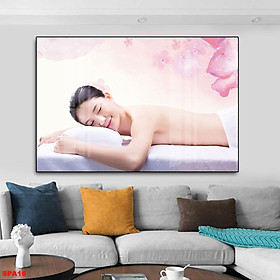 Mua Tranh Đơn Trang Trí Sang Trọng - Tranh Cô Gái Treo Tường Spa Đẹp
