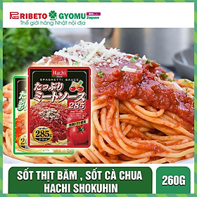 Nước sốt mì Sốt thịt băm , Sốt cà chua Hachi Shokuhin 260g - Hàng nội địa