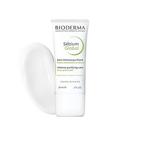 Hình ảnh Kem dưỡng da, làm giảm mụn trứng cá và giảm sẹo do mụn BIODERMA Sébium Global 30ml