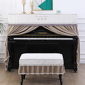 Mua Khăn phủ đàn piano phong cách Hàn quốc hiện đại sang trọng phủ kín toàn bộ đàn chống bụi chống xước - HÀNG CHÍNH HÃNG