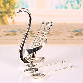Swan Holder Cutlery Set Decorative Swan Base for Dining Table Decor