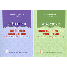 Combo Giáo Giáo Trình Triết Học Mác – Lênin + Giáo Trình Kinh Tế Chính Trị Mác – Lênin (Dành Cho Bậc Đại Học Hệ Không Chuyên Lý Luận Chính Trị) – Bộ mới năm 2021