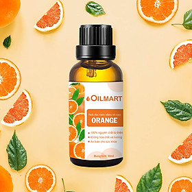 Tinh Dầu Thiên Nhiên Vỏ Cam Oilmart Orange Essential Oil 50ml