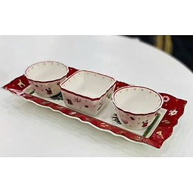 Set đựng nước chấm Villeroy & Boch Dip-Set 3-tlg. Toy's Delight hàng chính hãng