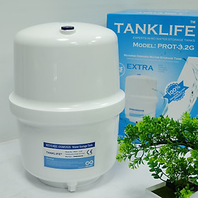 Bình áp máy lọc nước Tanklife PROT-3.2G 8L cho tất cả các máy lọc nước, Hàng chính hãng