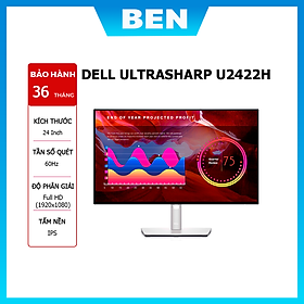 Màn hình Dell Ultrasharp U2422H 23.8 inch Full HD 60Hz - Hàng Chính Hãng