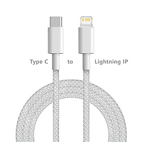 Dây Cáp sạc nhanh eXtreme DS4101 20W Nối Đầu USB-C Sang Đầu Light.ning IP Dây Sạc Nhanh Hỗ Trợ Truyền Dữ Liệu - Hàng chính hãng