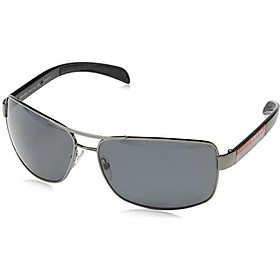 Prada Sport PS54IS Sunglasses-5AV/5Z1 Gunmetal (Polarized Gray Lens)-65mm