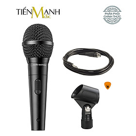 [Chính Hãng Japan] Mic Hát Karaoke Audio Technica ATR1300X - Có Dây 5m Thu Âm Vocal Micro Dynamic Biểu Diễn chuyên nghiệp Microphone - Kèm Móng Gẩy DreamMaker