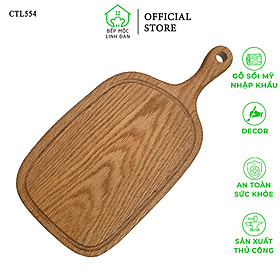 Mua Thớt Khay Gỗ Sồi Mỹ Nguyên Tấm HAHANCO_Nhiều Kiểu Dáng Kích Cỡ Tiện Dụng