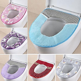 Mua MIẾNG NỈ LÓT BỒN CẦU ẤM MÔNG CHỐNG LẠNH (Mẫu ngẫu nhiên)