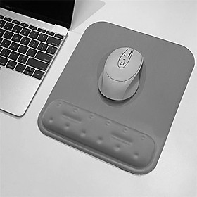 Mua Bàn di chuột kiêm đệm đỡ cổ tay di chuột bằng cao su non  lót chuột máy tính mouse pad-Hàng Chính Hãng DRU