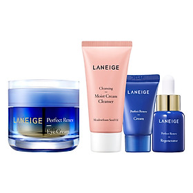 Kem Dưỡng Ngăn Ngừa Lão Hóa Vùng Mắt Laneige Perfect Renew Eye Cream (20ml) Tặng Bộ Chăm Sóc Da 3 Món