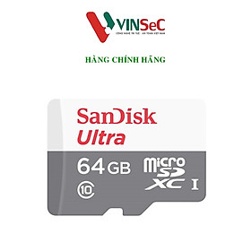 Thẻ Nhớ Micro SDXC SanDisk UHS-1 64GB Class 10 - Hàng Chính Hãng