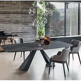 Mua Bàn ăn cao cấp Juno Sofa mặt đá chân A