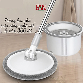 Mua Chổi lau nhà tự vắt kèm thùng lau  chổi lau nhà thông minh  bộ cây lau nhà 360 độ  bộ chổi lau nhà thông minh tự vắt