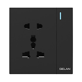 Mua Bộ ổ cắm 5 chấu đa năng có công tắc 1 chiều/ 2 chiều Gelan