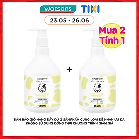Sữa Tắm Watsons Love My Skin Ngừa Lão Hoá Rejuvenating Soy Milk Bath 450ml