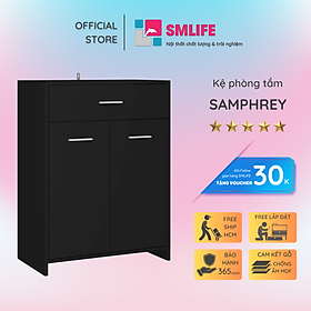 Tủ phòng tắm gỗ hiện đại SMLIFE Samphrey
