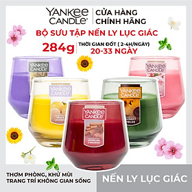 Nến Ly Lục Giác Sáp Đậu Nành 284gram từ Yankee Candle - BST nhiều mùi hương