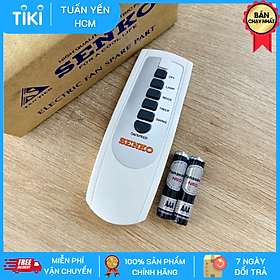Mua Remote Quạt Senko Điều Khiển (Tất Cả Các Loại như TR1683  DR1608  TR1628  DH1600) Hàng Chính Hãng