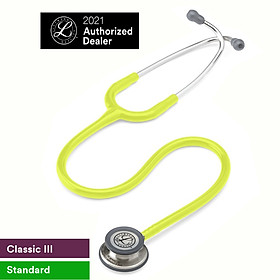 Ống nghe 3M Littmann Classic III màu vàng chanh, 27 inch, 5839