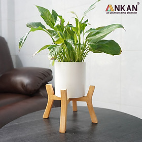 Mua Đôn Chậu Cây Mini Thương Hiệu ANKAN  Phong Cách Hiện Đại  Phù Hợp Chậu Cây Nhỏ Đường Kính 14cm  Dùng Để Trưng Chậu Cây Ở Văn Phòng Công Ty  Phòng Khách  Nơi Sang Trọng  Hàng Xuất Khẩu
