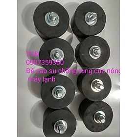 Mua Đế cao su chống rung cục nóng máy lạnh loại tốt ( combo 4cục)