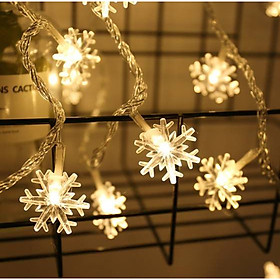 Đèn led trang trí Snowflakes 100 bóng dài 10m