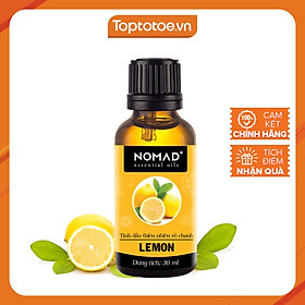 Tinh Dầu Thiên Nhiên Hương Chanh Tươi Nomad Essential Oils Lemon 30ml