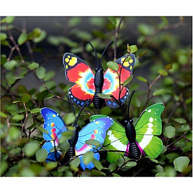 Mua Combo 02 mô hình bướm màu sắc rực rỡ chuyên dụng trang trí bonsai  tiểu cảnh