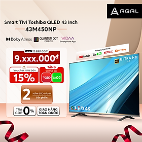 Mua Smart Tivi Toshiba QLED 43 inch 43M450NP  Giao Hàng Toàn Quốc - Hàng Chính Hãng