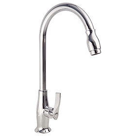 Mua Vòi rửa chén lạnh Đồng mạ Chrome Eurolife EL-RC06 (Trắng bạc)