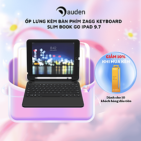 Mua Ốp lưng kèm bàn phím ZAGG Keyboard Slim Book Go iPad 9.7 - 103302308 - Hàng chính hãng