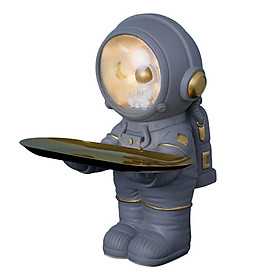Astronaut Holding Storage Tray, Cute Sculptures Resin Keys Candy Dish
