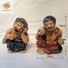 Mua Tượng gốm Bát Tràng Chí Phèo - Thị Nở