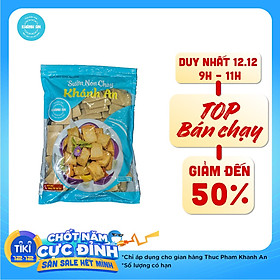 Sườn non chay Khánh An 1kg. Hàng chính hãng, sản xuất tại Việt Nam,  nguyên liệu đảm bảo an toàn, không sử dụng chất biến đổi gen và chất bảo quản. Hàm lượng Protein cao.