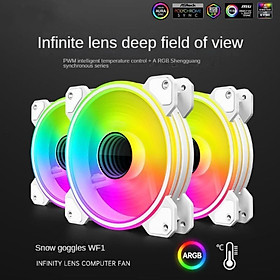 Mua Quạt tản nhiệt 3D Led PWM ARGB WF1 tốc độ cao cho case máy tính siêu đẹp