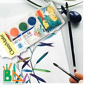 Mua Màu nước 12 màu dạng nén  dạng bánh Classmate CL-CC101
