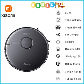 Robot Hút Bụi Lau Nhà XIAOMI DREAME BOT L10 PRO Diện Tích Hoạt Động 250m2