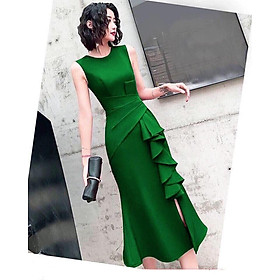 Đầm bèo đuôi cá cách điệu sang trọng