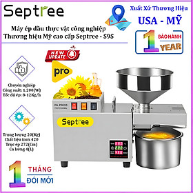 Mua Máy ép dầu công nghiệp  dùng trong nhà hàng  khách sạn. Thương hiệu Mỹ cao cấp Septree - S9S. HÀNG CHÍNH HÃNG