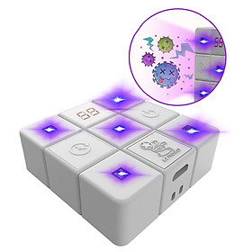 Ultraviolet Sterilizer Cube Portable UV Light Toothbrush Mobile Phone Underwear Sterilization USB Charging Ultraviolet