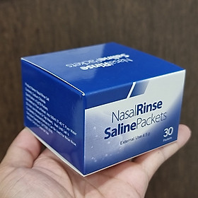 Muối Rửa Mũi Nano Bạc. Muối Sinh Lý Nasal Rinse Salt làm sạch nghẹt mũi, viêm mũi dị ứng, viêm xoang