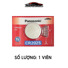 Viên Pin nút Panasonic 3V CR-2016/5BE - 2032, 2025, 1632, 1620, 1616, 1220, 2450 pin cúc áo Cao cấp - CR-2025