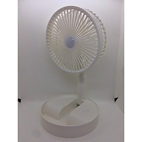 Mua Quạt mini tích điện để bàn gấp gọn tiện dụng 3 cấp độ (màu ngẫu nhiên)
