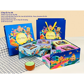 Hộp Bánh Trung Thu Đại Phát - Lễ Hộp Du Ngoạn 700