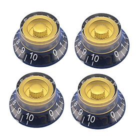 3-5pack 4-tone Tone and Volume Control Knobs for EPI LP Electric Guitar