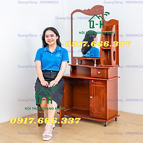 Mua BÀN TRANG ĐIỂM KÍNH VUÔNG VÁN OKAL DÀNH CHO PHÁI ĐẸP